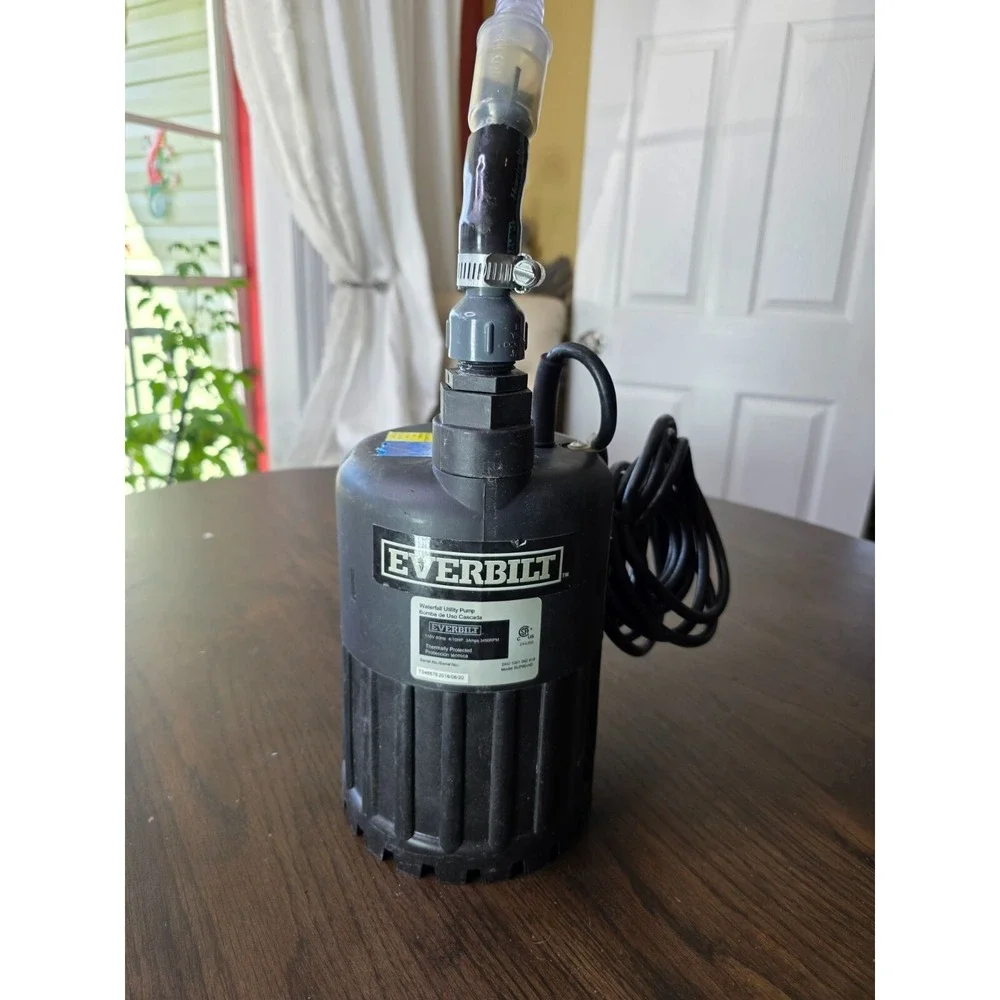 Everbilt Waterfall Submersible Utility Pump 1/2HP SUP80-HD - Used